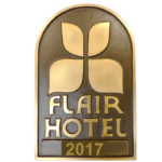 Bronzeschild Auszeichnung Flair Hotel des Jahres