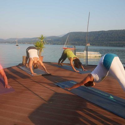 Am Wörthersee yoga