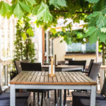 Biergarten im Flair Hotel Deutsches Haus