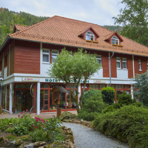 Außenansicht Kurparkhotel Ilsetal