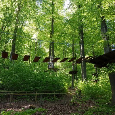 Climbing park, national park, Kellerwald-Edersee