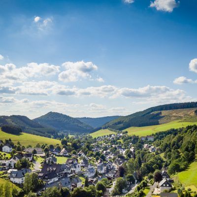 Sauerland from above