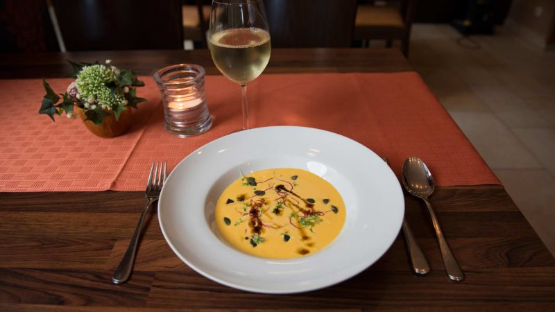 Hotel Mellestollen soup as a starter