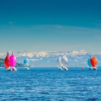 Lake Constance sailing boats