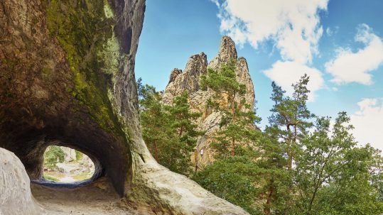 Panorama over the Hamburg arms on the Devil’s Wall