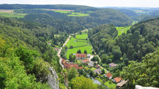 Blick ins grosse Lautertal