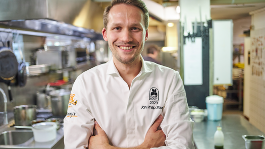 Jan Philip Stöver vom Restaurant Henrys ist Flair Koch des Jahres 2020