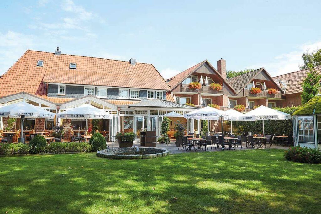 Außenansicht vom Flair Hotel Hubertus