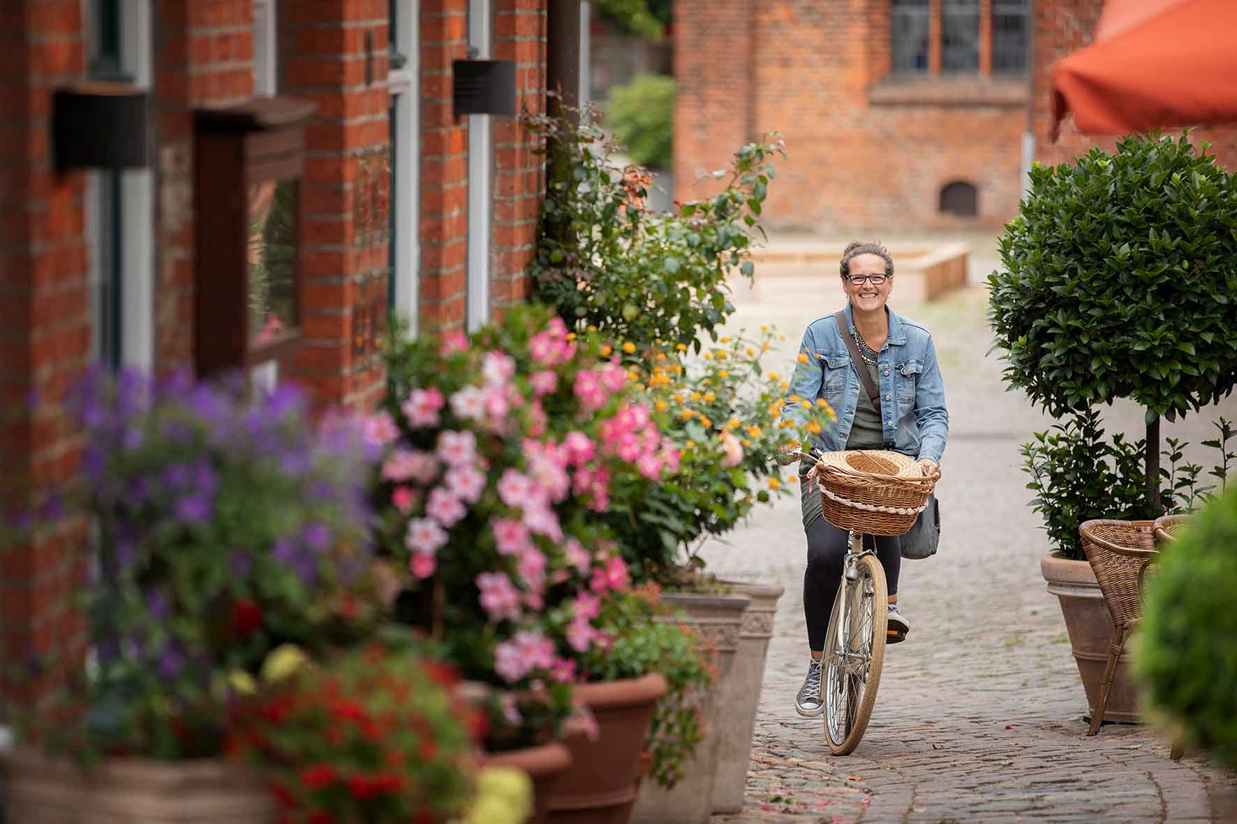 Radfahrer in Schleswig Holstein