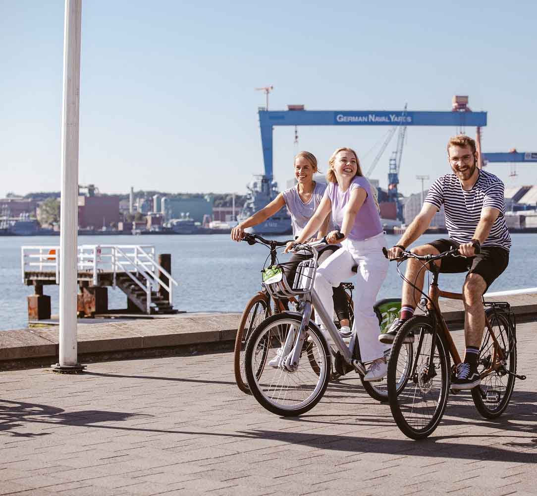 Radfahren in Kiel