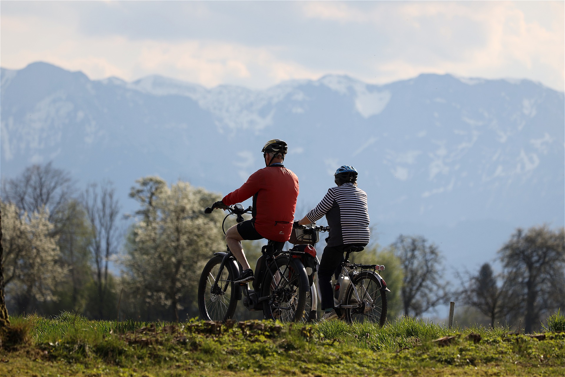 E-Bike in the Mountains