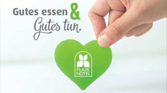 Flair Hotels Gutes essen & Gutes tun